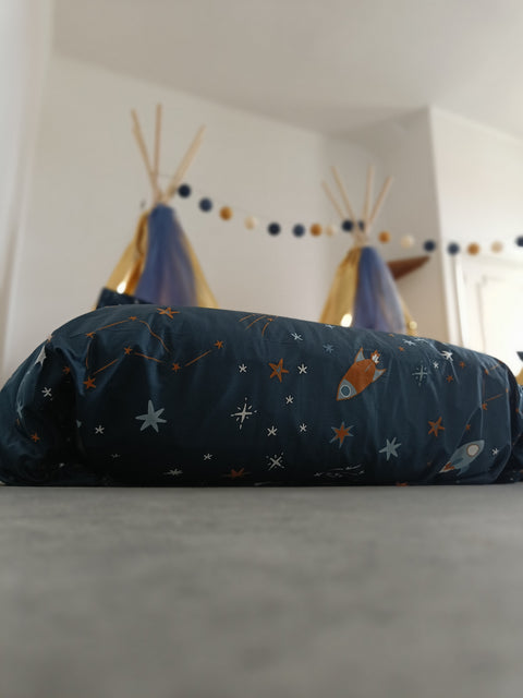 Mini Galaxy tipi slaapfeestje